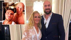 ‘I have been married 13 years’: Fury lashes out after report that boxing giant was ‘oiled up’ by girls in Miami with TV star Tommy