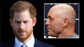 Prince Harry tells UFC’s Rogan to ‘stay out’ of vaccine debate as British royal visits NFL stadium to urge world to get Covid jab