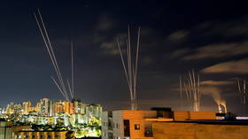 WATCH: Iron Dome intercepts massive missile salvos from Gaza as sirens blare in Tel Aviv