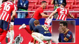 ‘Worst deal ever’: Fans rub salt in Barca wounds as discarded Suarez edges Atletico to title & Messi sees La Liga hopes die