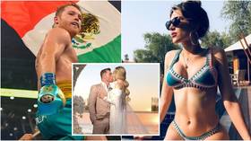 ‘He knew he wouldn’t have a scratch on him’: Boxing star Canelo ties knot with stunning partner just ONE WEEK after Saunders fight