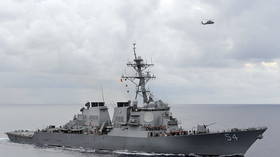 Beijing says US ‘deliberately disrupting’ peace after American warship sails through Taiwan Strait