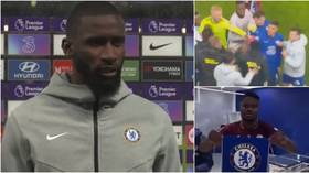 Chelsea star Rudiger says Blues wanted to ‘punish’ Leicester after ugly brawl involving rival who ‘disrespected’ them (VIDEO)