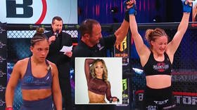 ‘You will lose’: MMA temptress Loureda’s corner told her to ‘stop stupid sh*t’ on way to brutal first professional defeat (VIDEO)