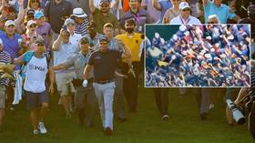 ‘No one gave a sh*t’: Rival angered by raucous crowd which mobbed Mickelson as he was crowned oldest ever Major winner (VIDEO)