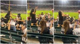 WATCH: Wild female brawl breaks out at White Sox-Cardinals baseball game as fans howl with delight