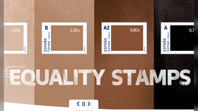 Spanish postal service blasted for ‘tone-deaf’ anti-racist campaign featuring black stamps worth LESS than white ones