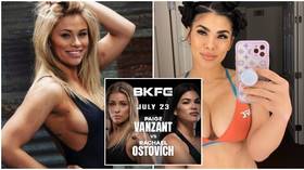 ‘Come for the boobs, stay for the violence’: Bare-knuckle bombshells Paige VanZant & Rachael Ostovich set OFFICIAL date for brawl