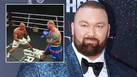 ‘I’m coming for you’: Game of Thrones behemoth Thor threatens to KO rival Eddie Hall again after ‘throwing bombs’ in boxing match