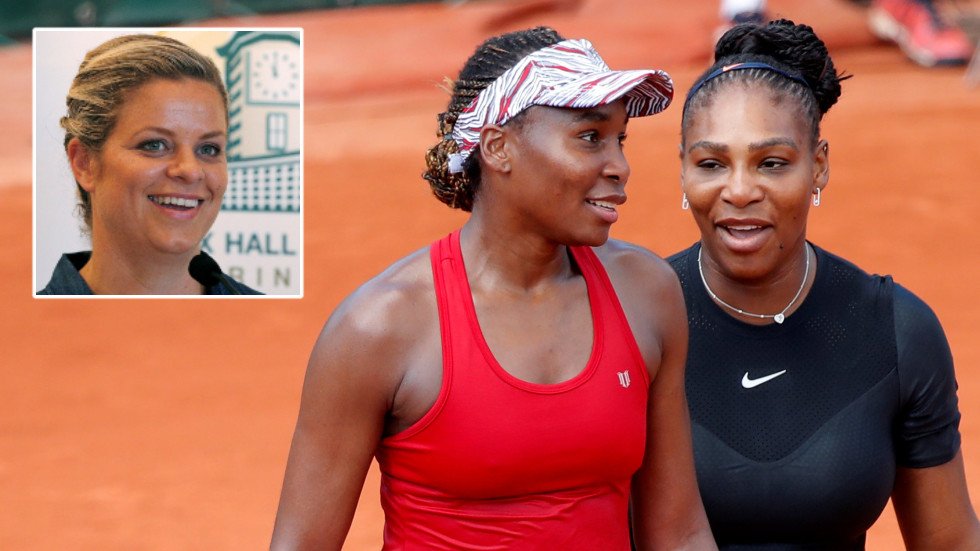 Break point: Tennis great Clijsters claims Venus & Serena Williams