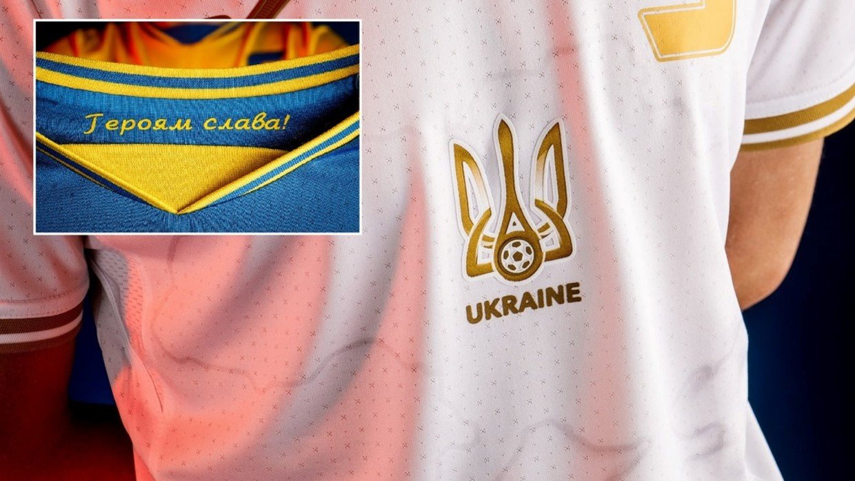 UEFA 2020: Ukraine told to remove 'political' slogan from soccer jersey  after Russia outrage