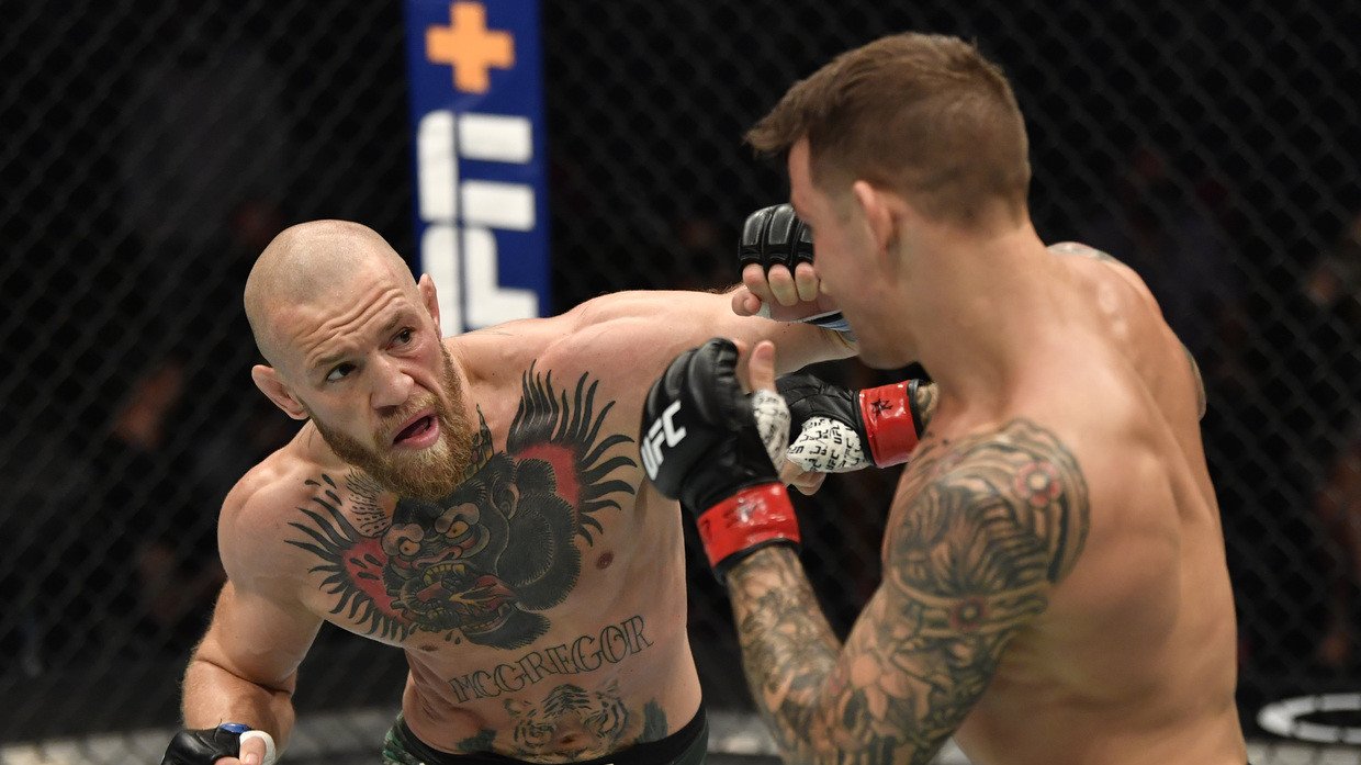 Fiery Conor McGregor rebukes Dustin Poirier's dusty shooter bet