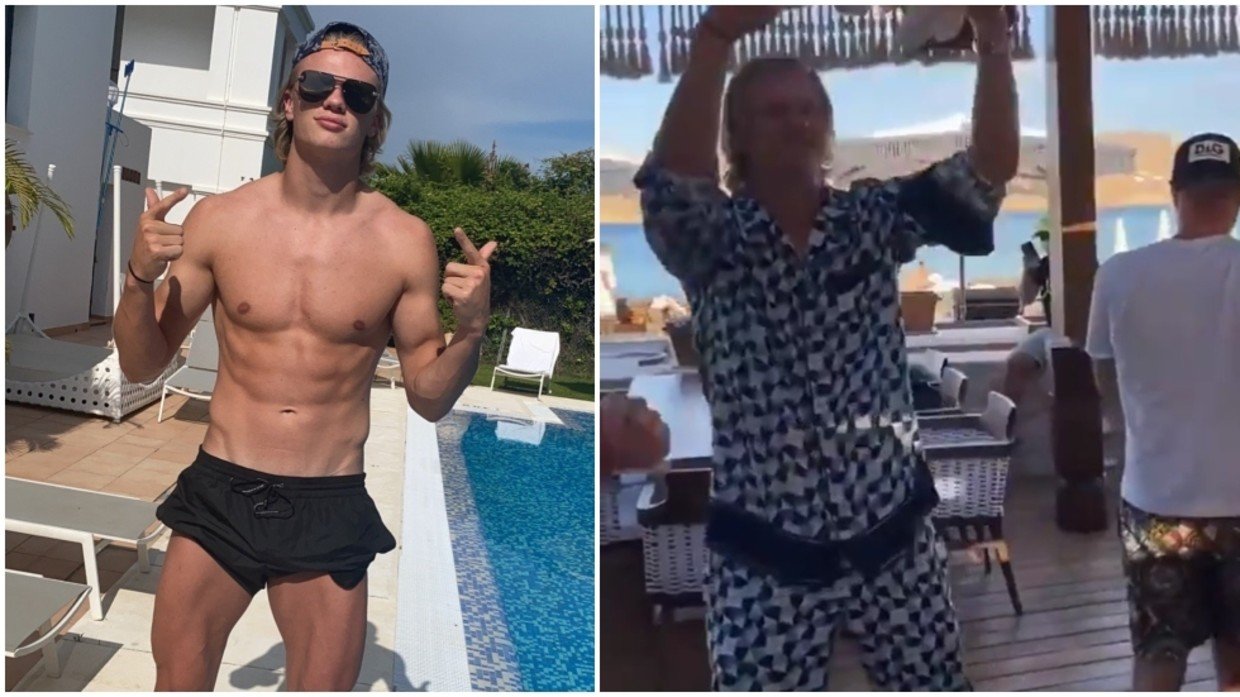 They forgot the main course': Erling Haaland responds to reports he dropped  $600K on lavish lunch in Greek celeb spot Mykonos — RT Sport News