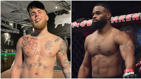 ‘Fight a REAL boxer’: Combat sports fans lay into Jake Paul as YouTuber set to fight faded ex-UFC champ Woodley