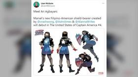 SJWs hail Marvel’s new ‘Filipina Captain America’, but her name has raised eyebrows… as it can mean ‘HEROIC GENITALS’