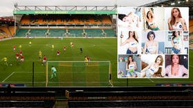 ‘A PR disaster’: Premier League club Norwich left red-faced after fans spot new shirt sponsors’ adult content and sexual innuendos