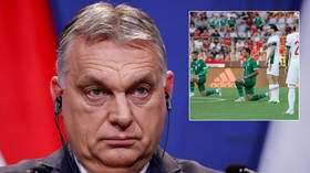 ‘It’s a provocation’: Hungary PM Orban backs fans who booed kneeling as Ireland manager slams ‘incomprehensible’ reaction (VIDEO)