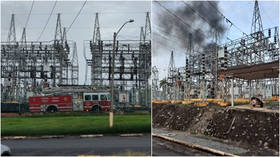 Massive fire & explosion at San Juan power plant triggers blackouts across Puerto Rico (VIDEOS)