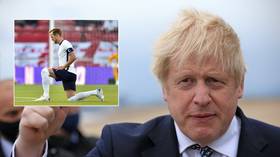 Boris Johnson tells England fans ‘not to boo’ players taking a knee as gesture sows more division ahead of Euro 2020