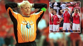 ‘Did they have any choice?’ Goalkeeping legend Peter Schmeichel says Denmark were threatened with forfeit after Eriksen nightmare