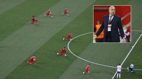 ‘I won’t tell anyone what to do’: Russia boss Cherchesov reacts to fans booing Belgium players taking a knee