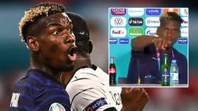 Sponsor wars: Devout Muslim Pogba mimics Ronaldo Coca-Cola dig by moving bottle of Heineken beer – even though it’s non-alcoholic