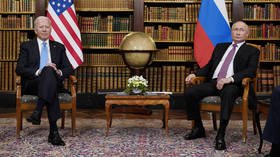 Russia-US summit begins in Geneva as Putin & Biden sit down to start talks; agenda includes Ukraine, hacking, climate & Syria