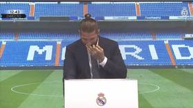 WATCH: Real Madrid legend Ramos breaks down at farewell press conference but pledges ‘I’ll be back’