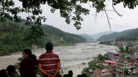 Foreign workers among 11 killed & 25 missing after landslide & floods hit Nepal, officials say (VIDEO)