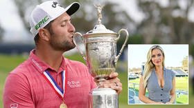 ‘You would never say this to a man’: Golf babe Spiranac rows over DeChambeau as Rahm returns from Covid heartbreak to win US Open