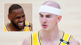 ‘Straight cash, homie’: LeBron James reacts with joke after NBA team-mate Alex Caruso ‘is arrested for possession of marijuana’