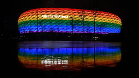 Uefa blasted again by fans after insisting it did not involve politics and ‘respects the rainbow’ amid Hungary-Germany stadium row