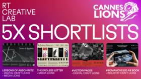 Cannes Lions 2021: RT Creative Lab bags 5 shortlists at the International Festival of Creativity