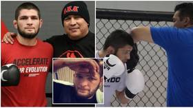 ‘He misses fighting’: Khabib works up sweat in gym as coach gives deadline on comeback chances for ex-UFC king