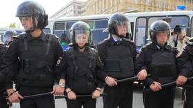 Moscow police break-up opposition Communist Party rally against new ‘mandatory’ Covid-19 vaccination rules for some workers