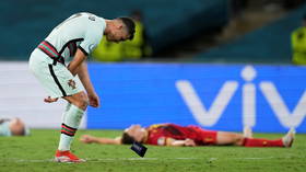 Ronaldo blasted for tossing Portugal captain's armband to turf following Belgium Euro 2020 defeat