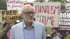 Julian Assange is a ‘journalist of distinction’ & has to be set free, Jeremy Corbyn tells RT outside UK’s Belmarsh Prison