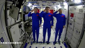 Space communism? Chinese astronauts celebrate 100-year anniversary of CPC from orbit