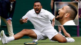 ‘I smashed so much food’: Tennis wildman Kyrgios ousts seed in epic return after explicit rant, then predicts end of Covid (VIDEO)