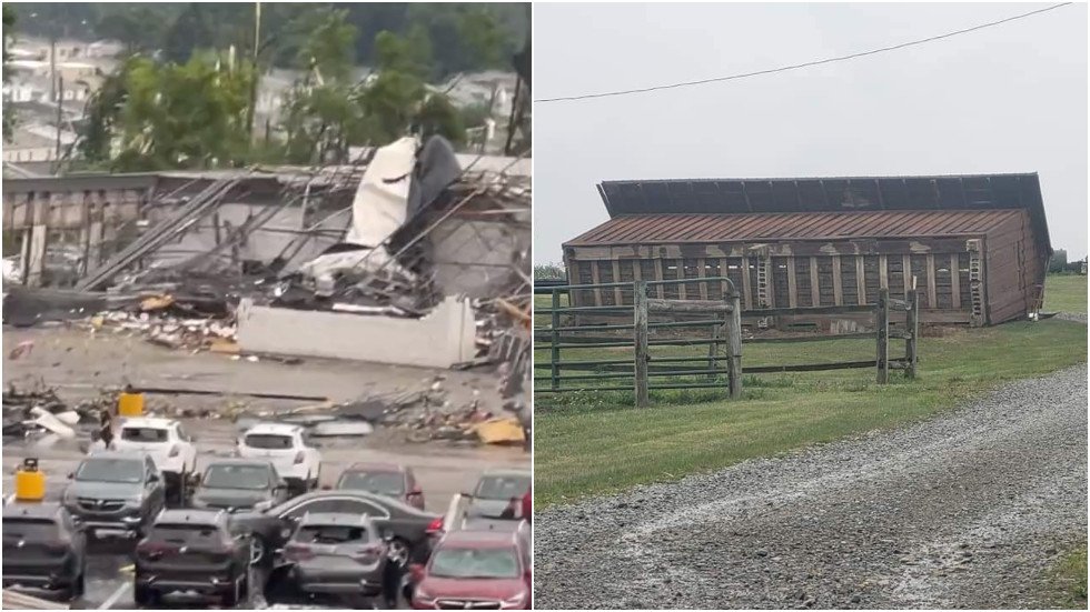 At least 5 injured after ‘rare & violent’ tornadoes tear through