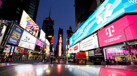 ‘Turn off those big a** billboards!’: New Yorkers fume over alert to save energy as massive screens blaze in Times Square