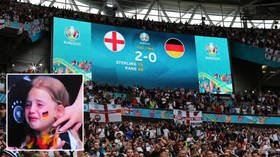Campaign to show that ‘not everyone in the UK is horrible’ raises thousands for crying German girl who was mocked during Euro 2020