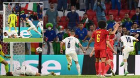 Miraculous recovery: Fans mock Italy’s Immobile after he rises from ‘mortal wounding’ to celebrate goal against Belgium (VIDEO)