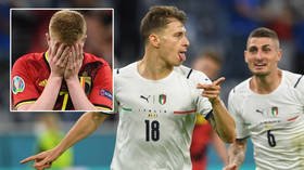 ‘We tried everything’: De Bruyne despair after Italy edge Belgium out of Euro 2020 via Lukaku penalty and spurned sitter (VIDEO)