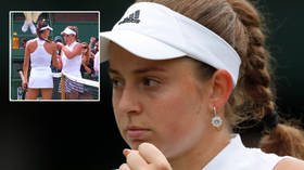 ‘You have no respect’: Female tennis aces in huge row after player halts match for injury when she’d lost 7 straight games (VIDEO)