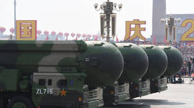 China may be building more than 100 new nuclear missile silos in its western desert... but only in response to American aggression