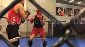 Leaked Dustin Poirier training footage: Is it a big deal that Colby Covington showed Poirier dropping a sparring partner? (VIDEO)