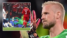Euro 2020: England face UEFA charge after fan points laser at Denmark goalkeeper Schmeichel before decisive penalty (VIDEO)