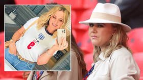 ‘I used to laugh at you’: England star Kane’s tearful wife writes gushing public love letter as she tells him to win Euro final