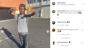 LA rapper ‘shot in the face’ and killed while live streaming on Instagram